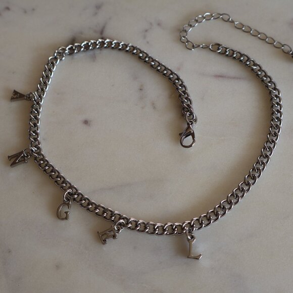 Silver Angel Necklace - 12" - Picture 3 of 6